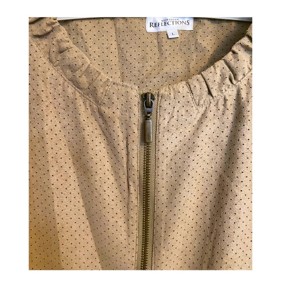 2for$15🌸-Northern Reflections Perforated Jacket - Picture 2 of 7